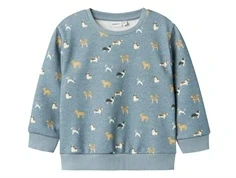 Name It sweatshirt spring lake meleret med hunde
